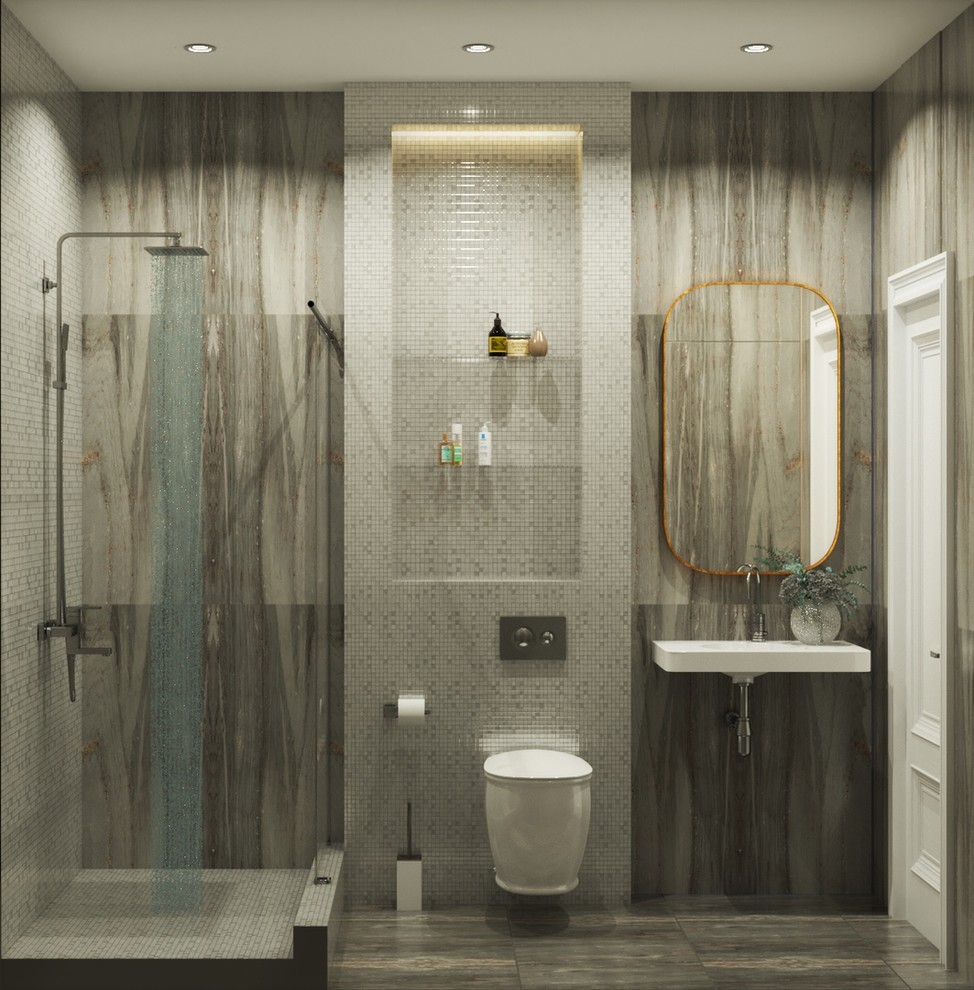 Коттедж в п. Юбилейный 160м2 во французском стиле Арт-Деко