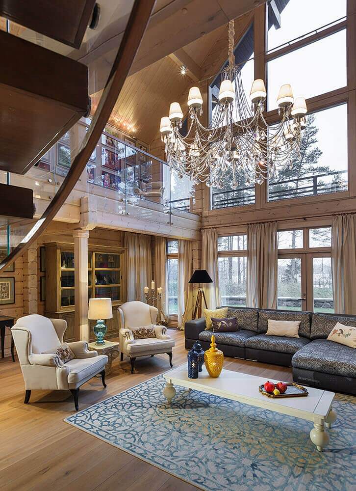 Загородный дом в посёлке "HONKA" на Медном озере, 450 м.кв.