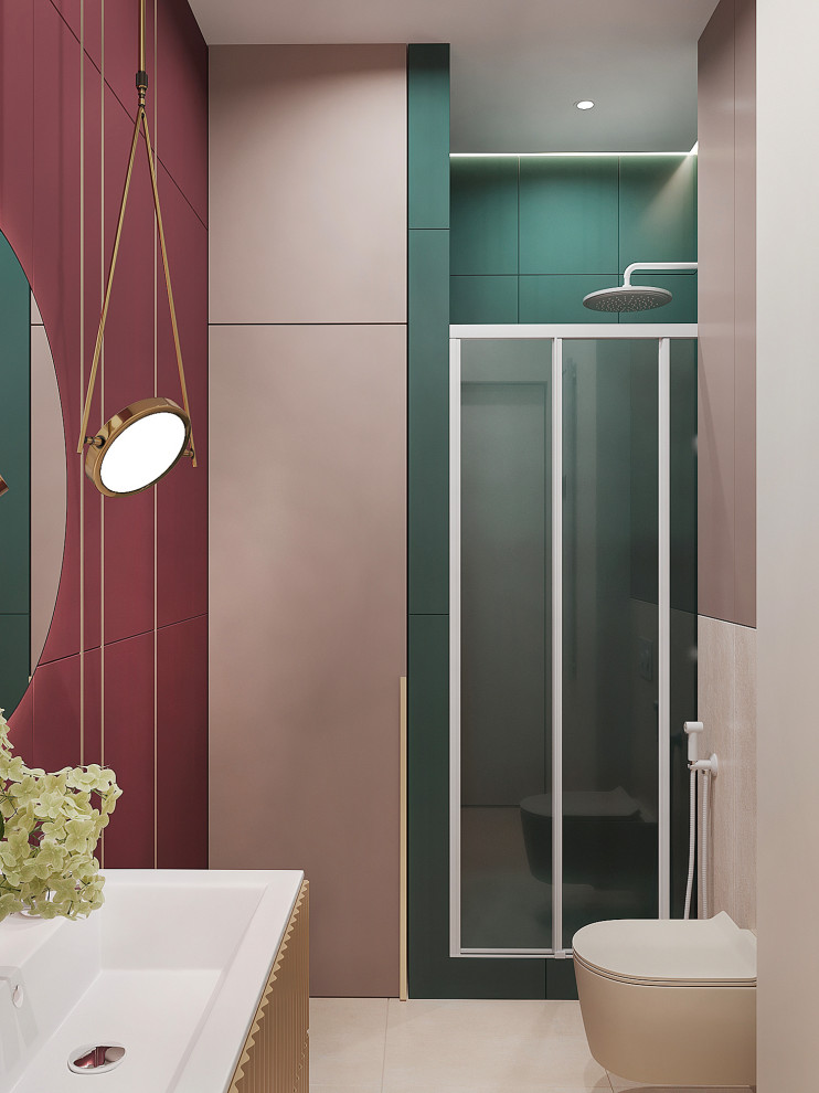 Жк "Огни", проект квартиры-студии в Москве.