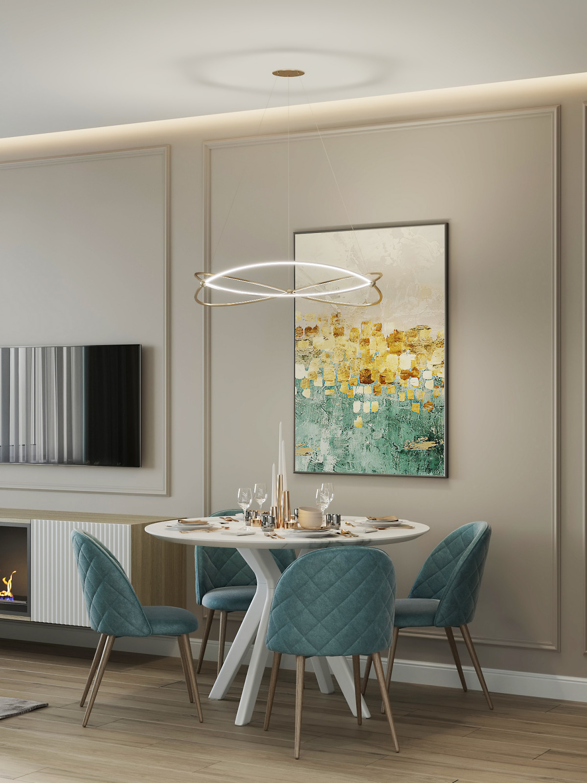 Проект квартиры в ЖК Дом на набережной