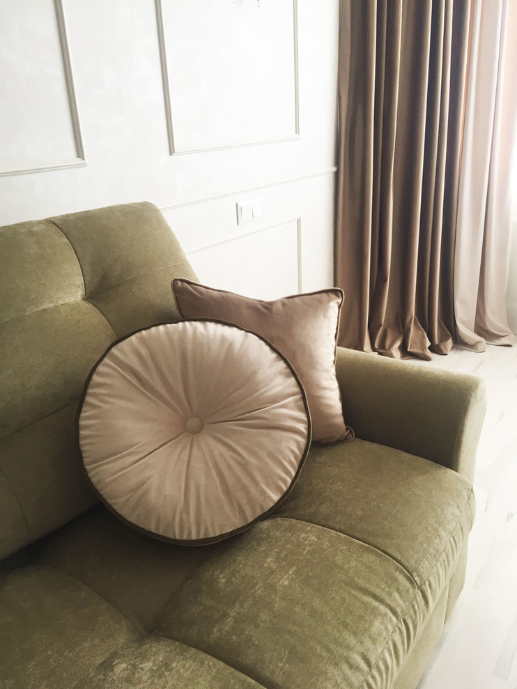 Обложка проекта: Текстильное оформление квартиры На Мичуринском проспекте