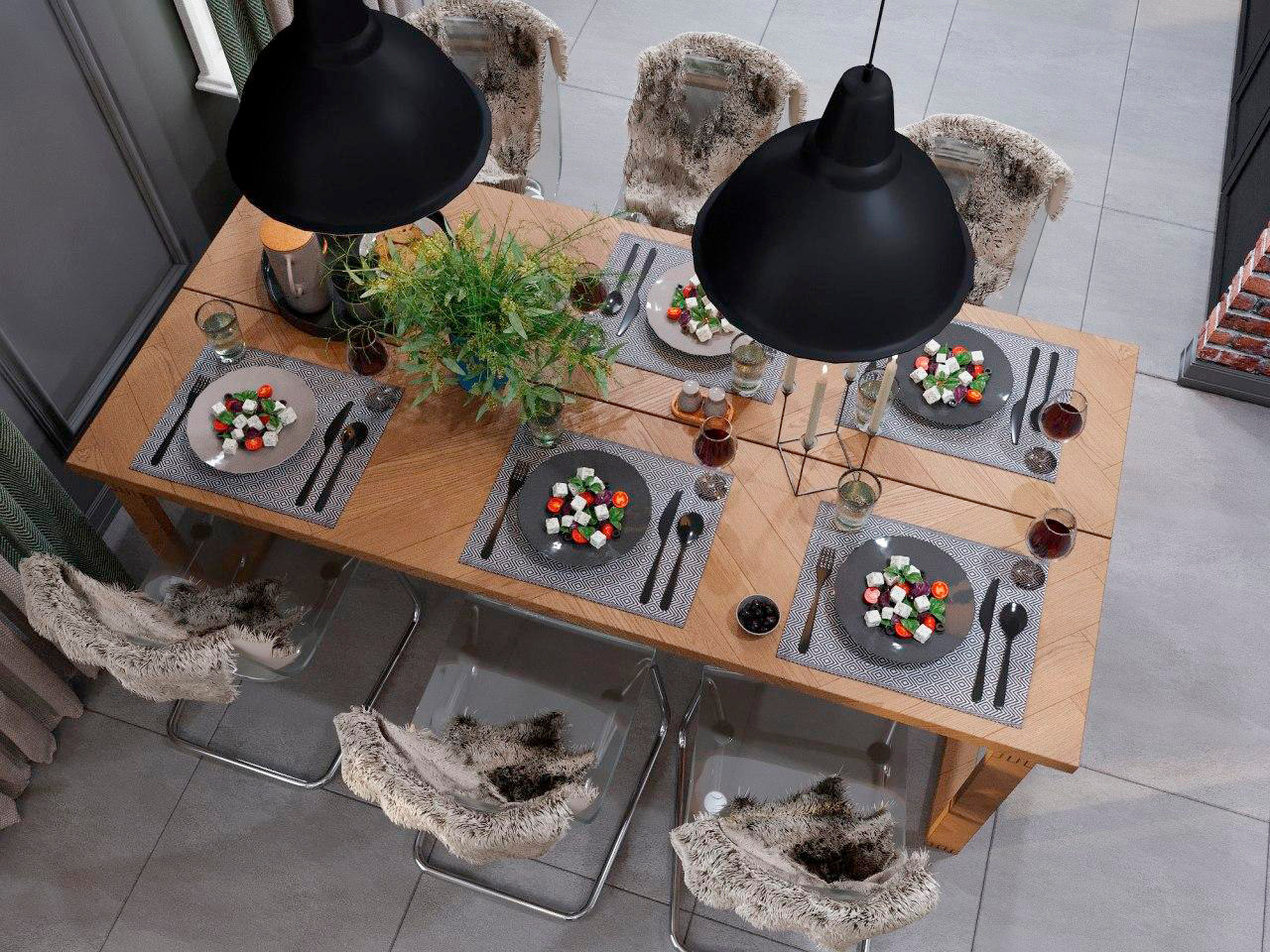 Скандинавский лофт