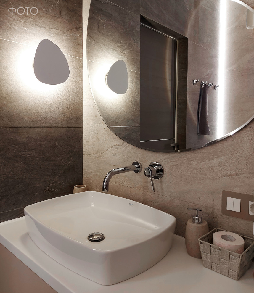 Ванная комната. 2019. Фотографии.
