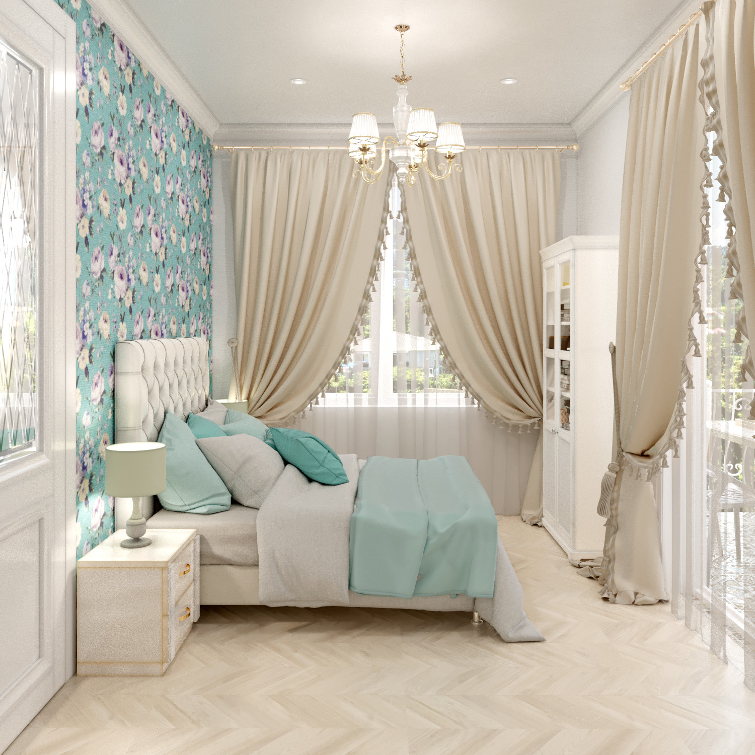 Interior Design in provice style