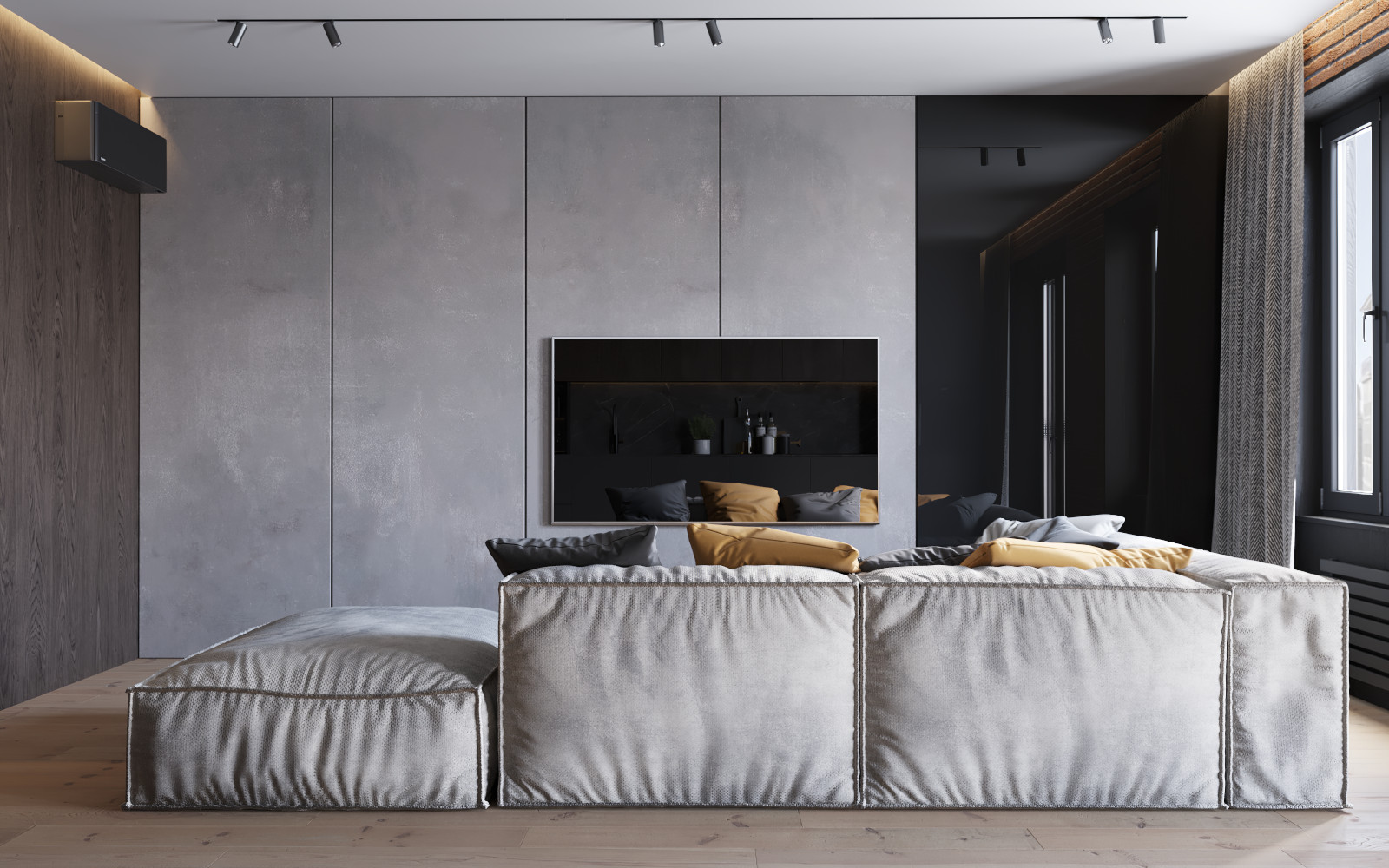 KOROLEVSKII BULVAR   |   Кухня-гостиная