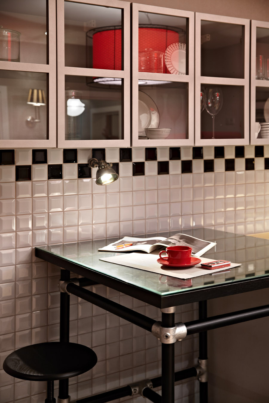 Квартира с яркими акцентам