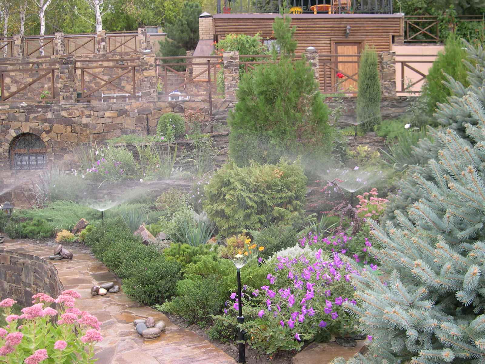 Ландшафт загородного дома