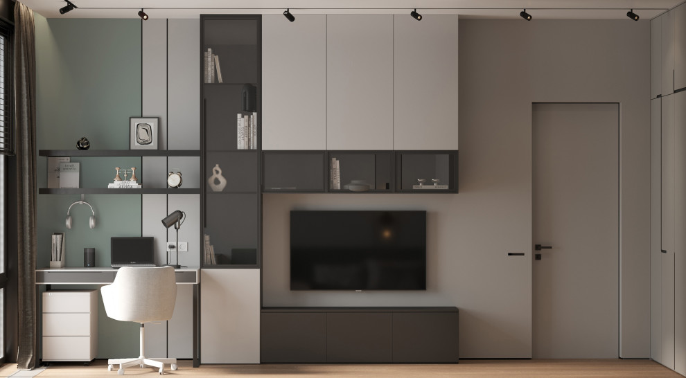 Интерьер видовой квартиры с террасой