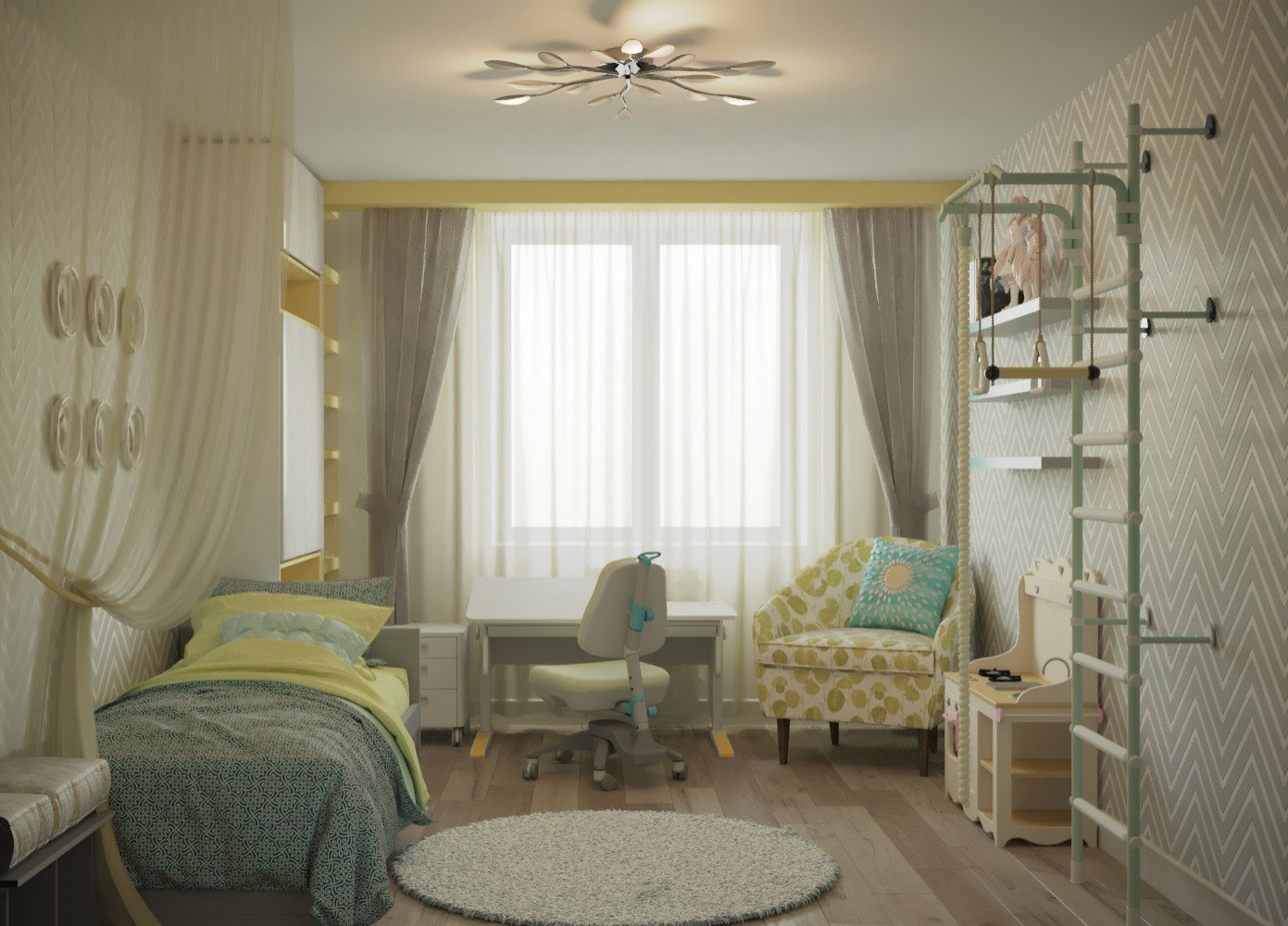 Квартира для молодой мамы с ребенком