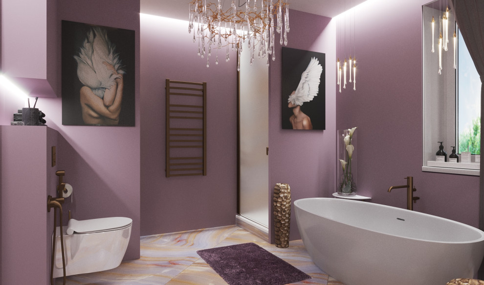 Обложка проекта: Дизайн ванной комнаты