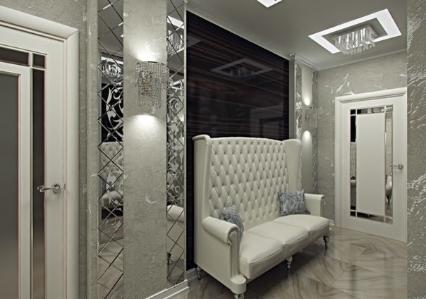 Обложка проекта: Проект жилой квартиры на улице Русановская