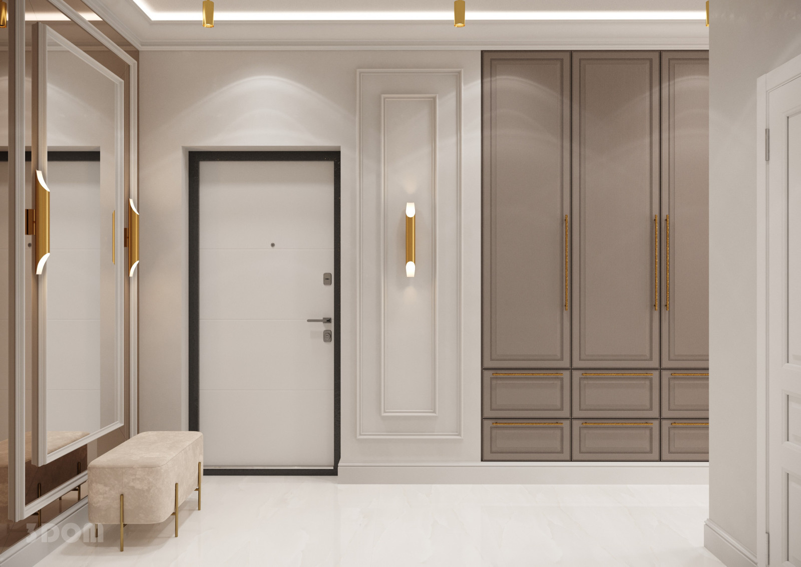КВАРТИРА ЖК "БРИСТОЛЬ" 120кв.м | 3DOM