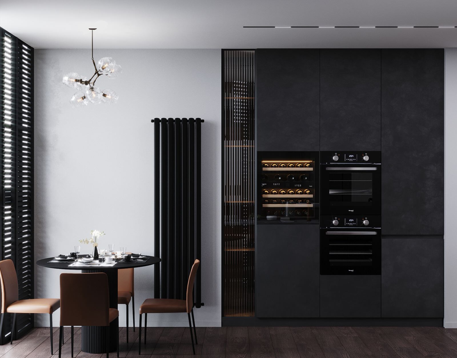 Обложка проекта: Кухня, 12 кв.м., ЖК Максим Горький