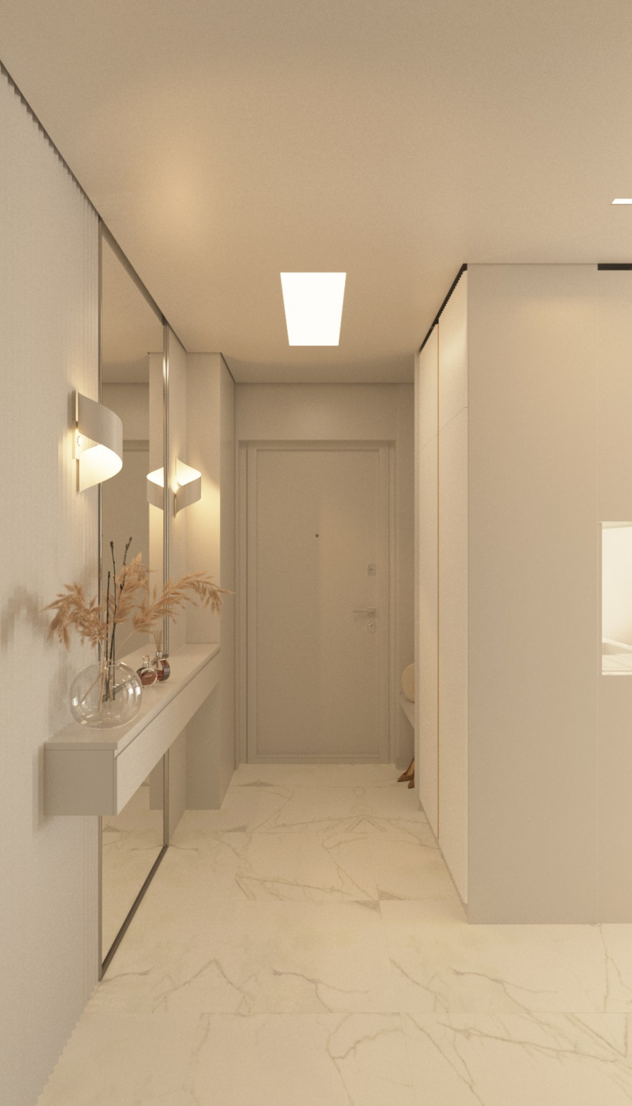 Проект 3-х комнатной квартиры (СПб)