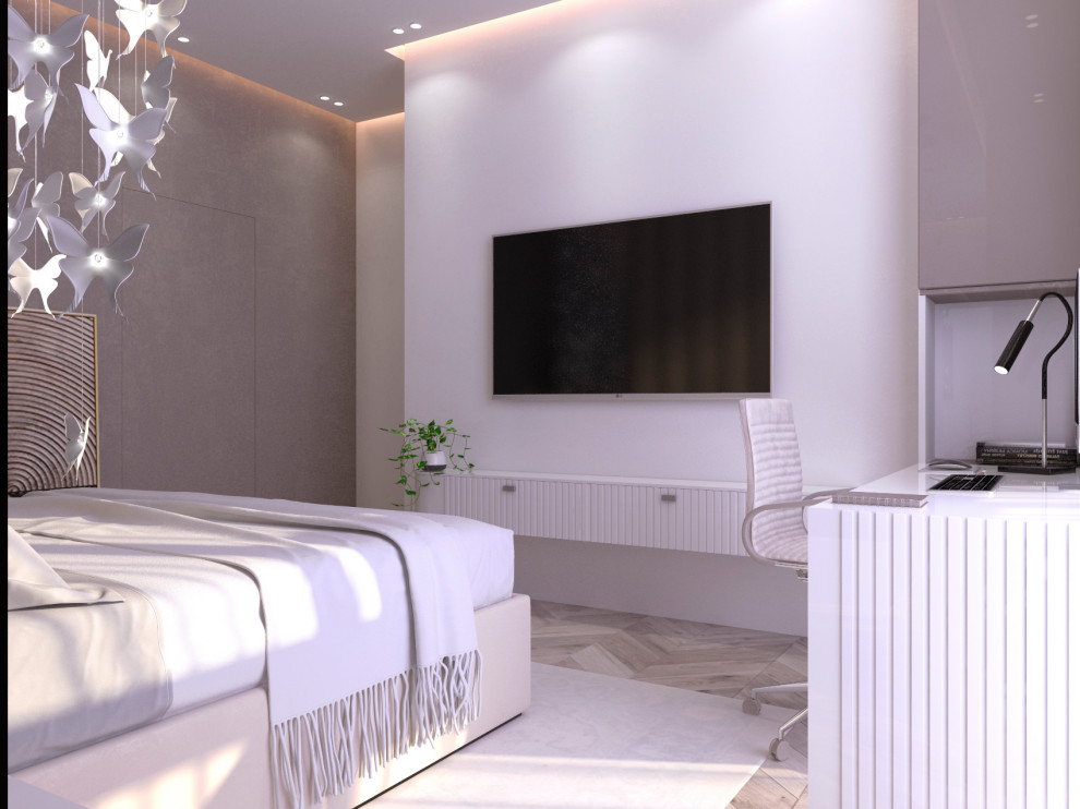 Дизайн-проект 4х комнатной квартиры г. Москва, ЖК Кутузов Life