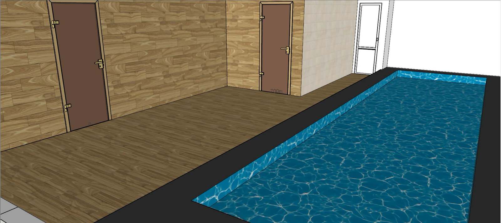 Бассейн в частном доме