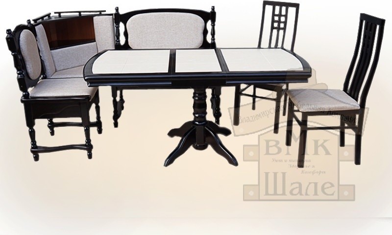 Обложка проекта: Кухонные угловые диваны из массива