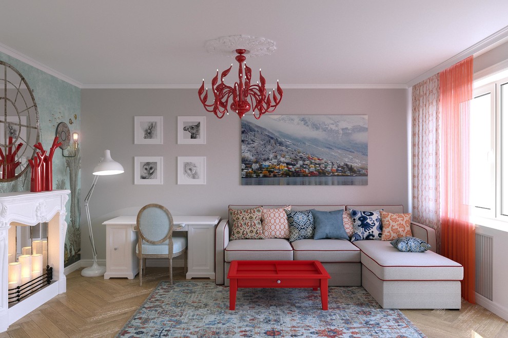 Квартира со свежим цветовым решением