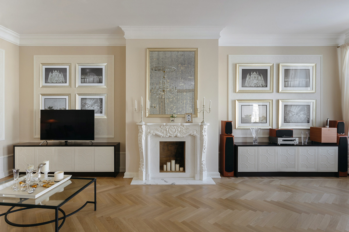 Реконструкция квартиры в классическом стиле