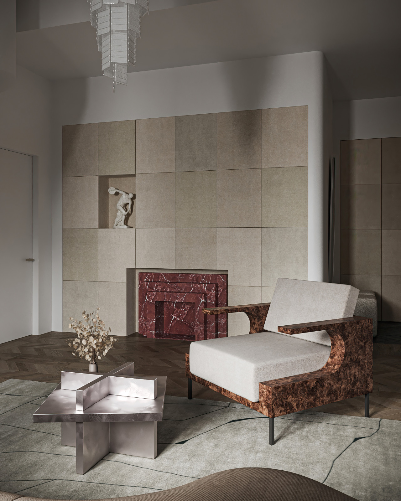 Двухуровневая квартира в Москве