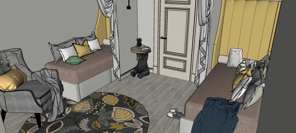 Проект квартиры, 110 м.кв.