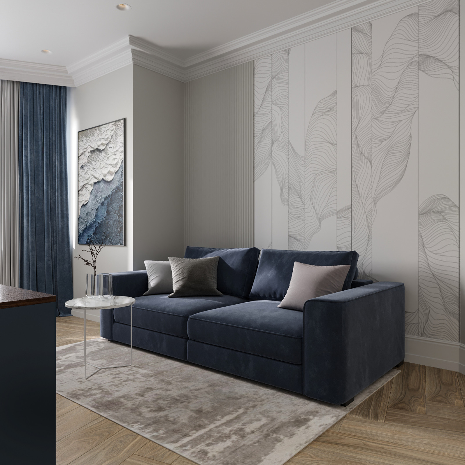 Квартира на Можайское шоссе 140 кв.м.