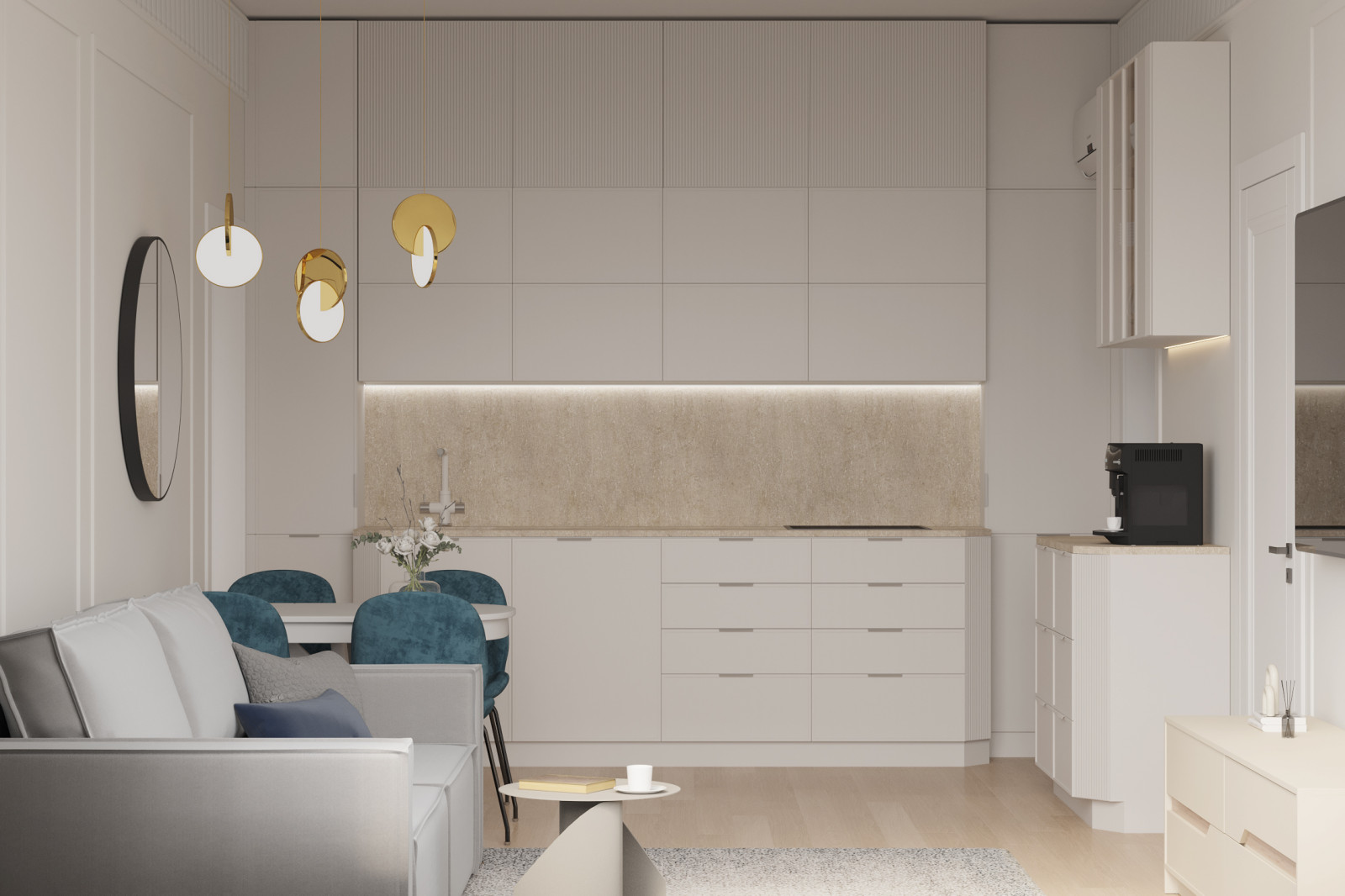 Проект квартиры в ЖК "Нагатино Айленд"