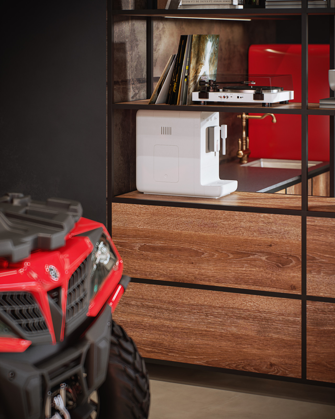 Лофт-гараж 103 кв