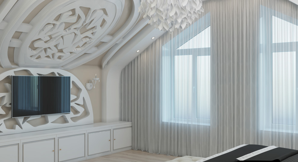 Дизайн-проект частого дома в стиле модерн