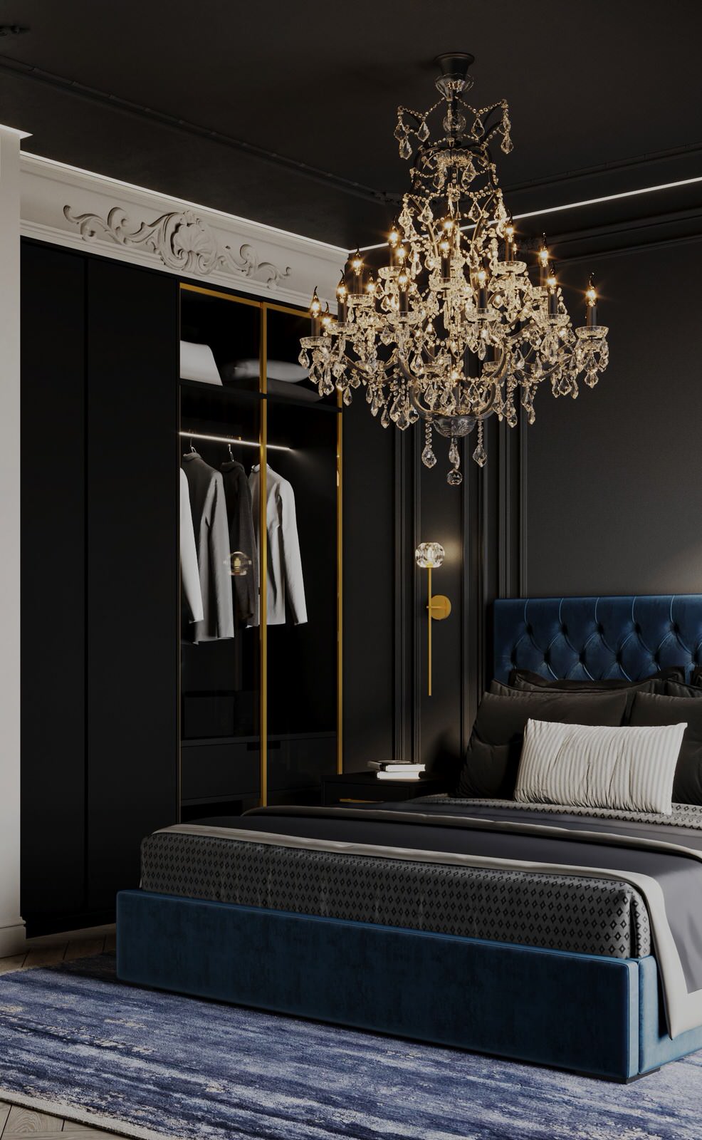 Интерьер, где царит ночь