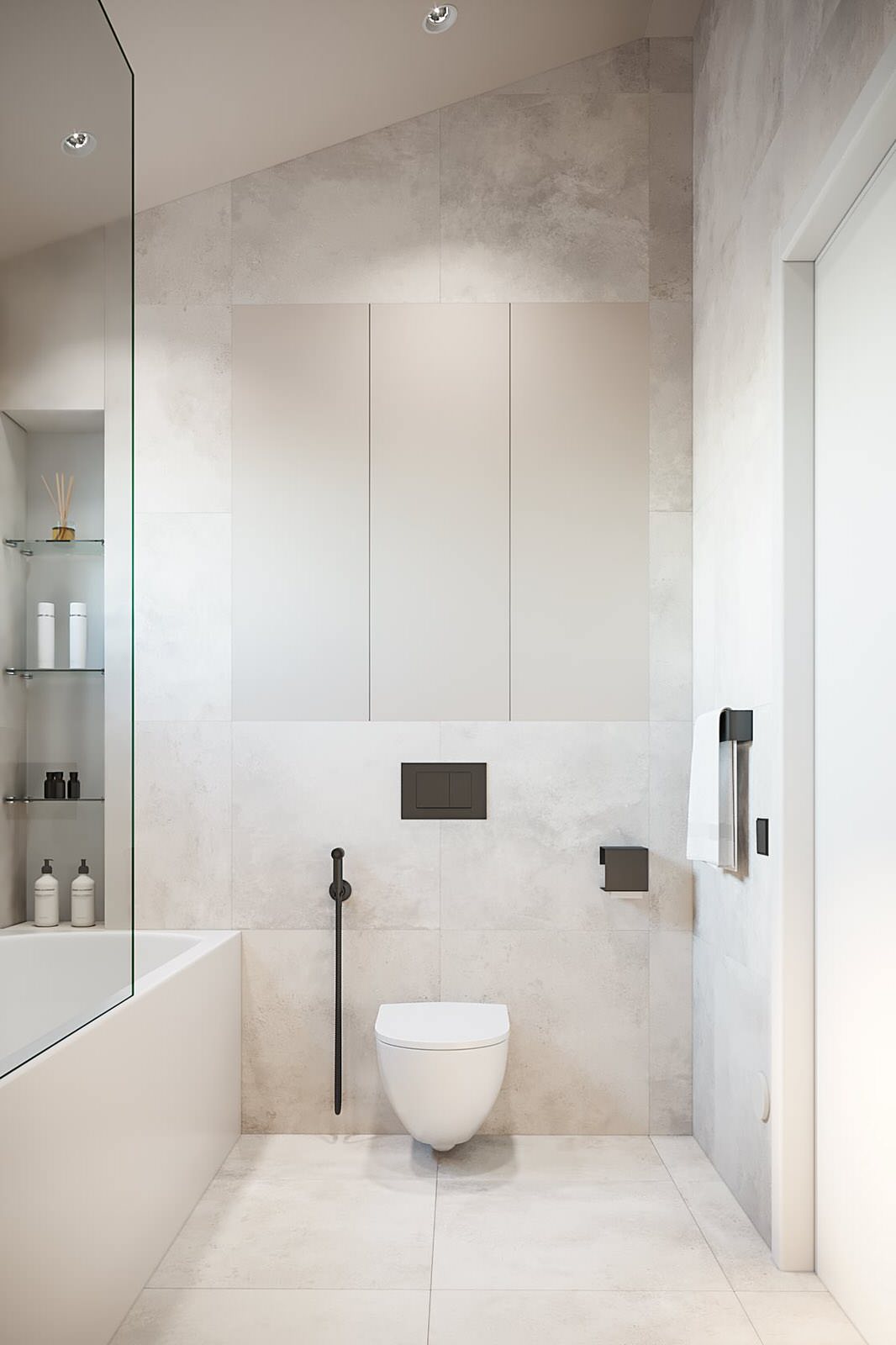 Дизайн интерьера дома 71 м² минимализм Ольховка Кантри Клаб