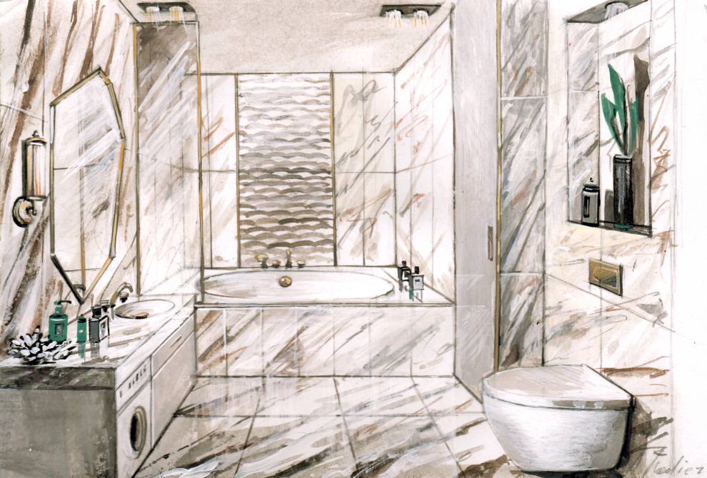 ШИК Клубный дом на Басманной 74 м2