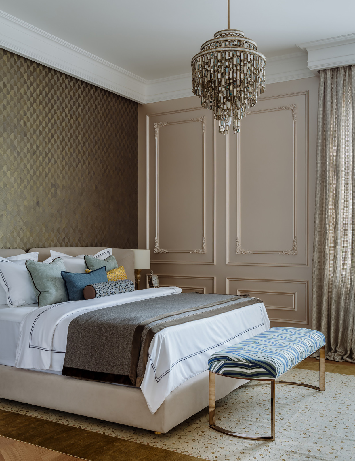 Стилизация квартиры в КП Довиль