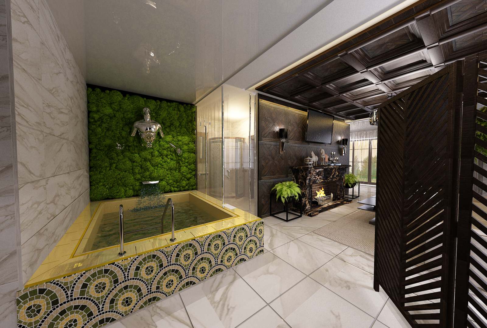 Гостевой домик с баней