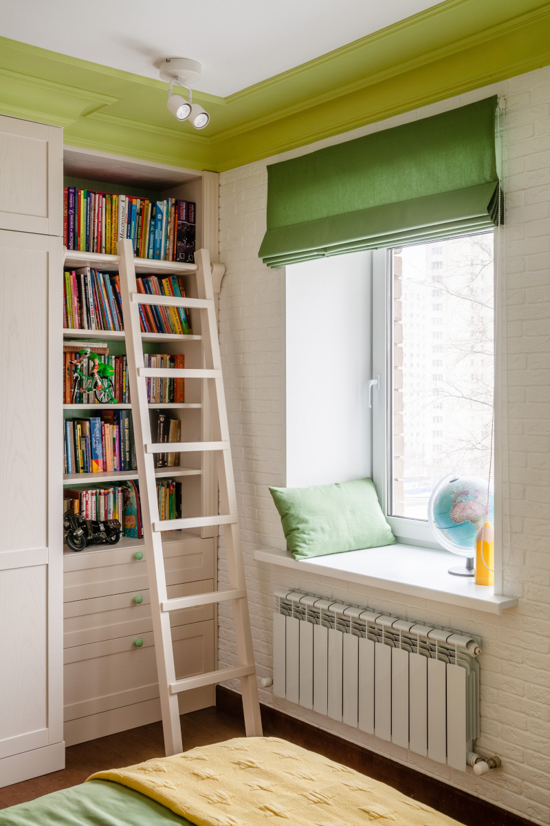 Квартира с элементами американского стиля.