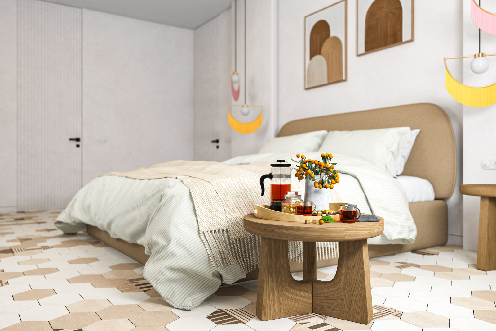 Спальня джапанди