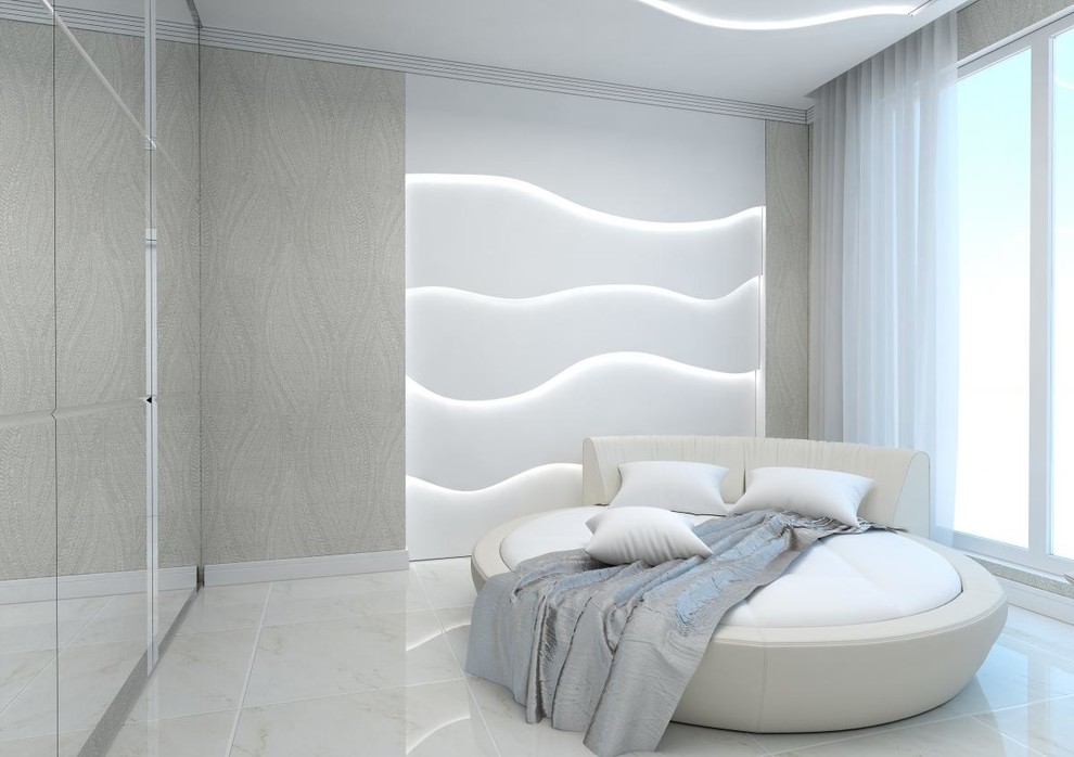 Двухкомнатная квартира в черно-белой гамме  г.Новороссийск