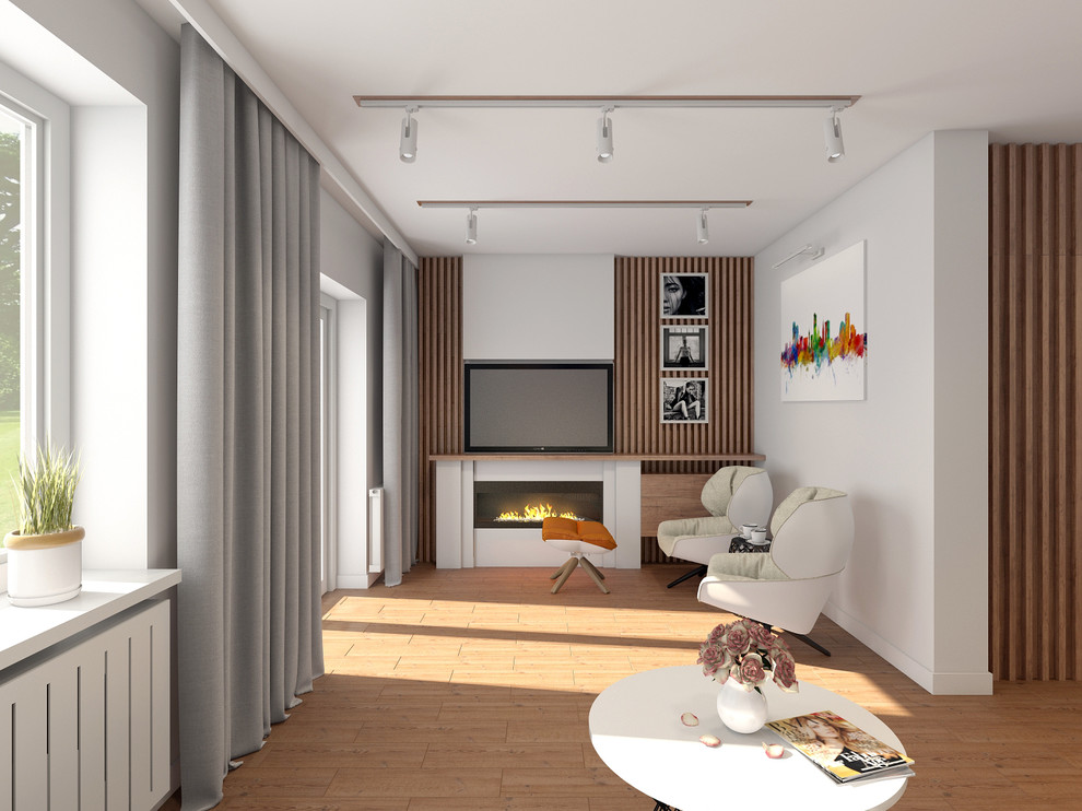 Обложка проекта: Дизайн интерьера таунхауса в современном эко стиле