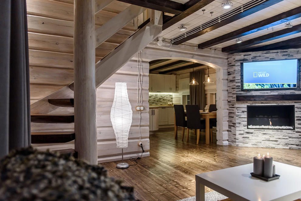 Дом из лафета