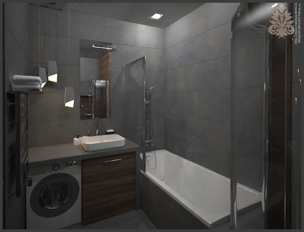 Ванная в стиле лофт