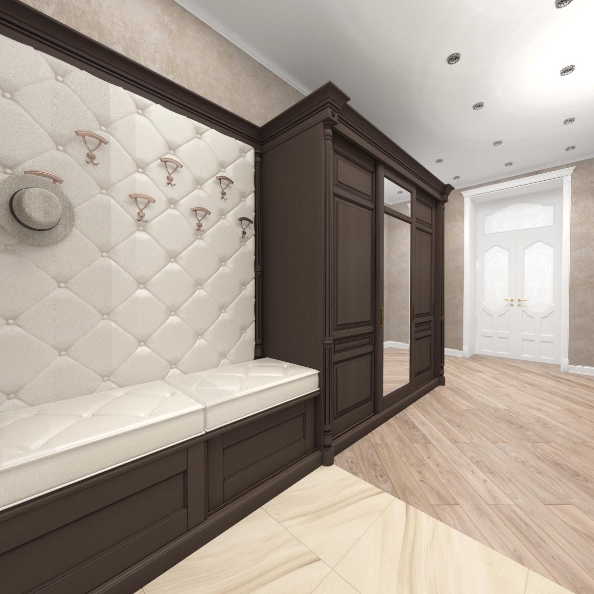 Дизайн-проект квартиры по ул. Серышева