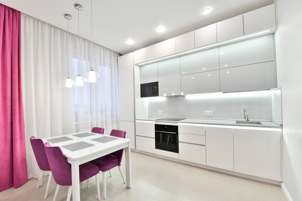 Глянцевая кухня модерн