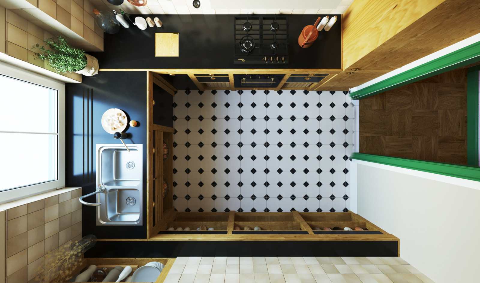 Квартира в старом немецком фонде