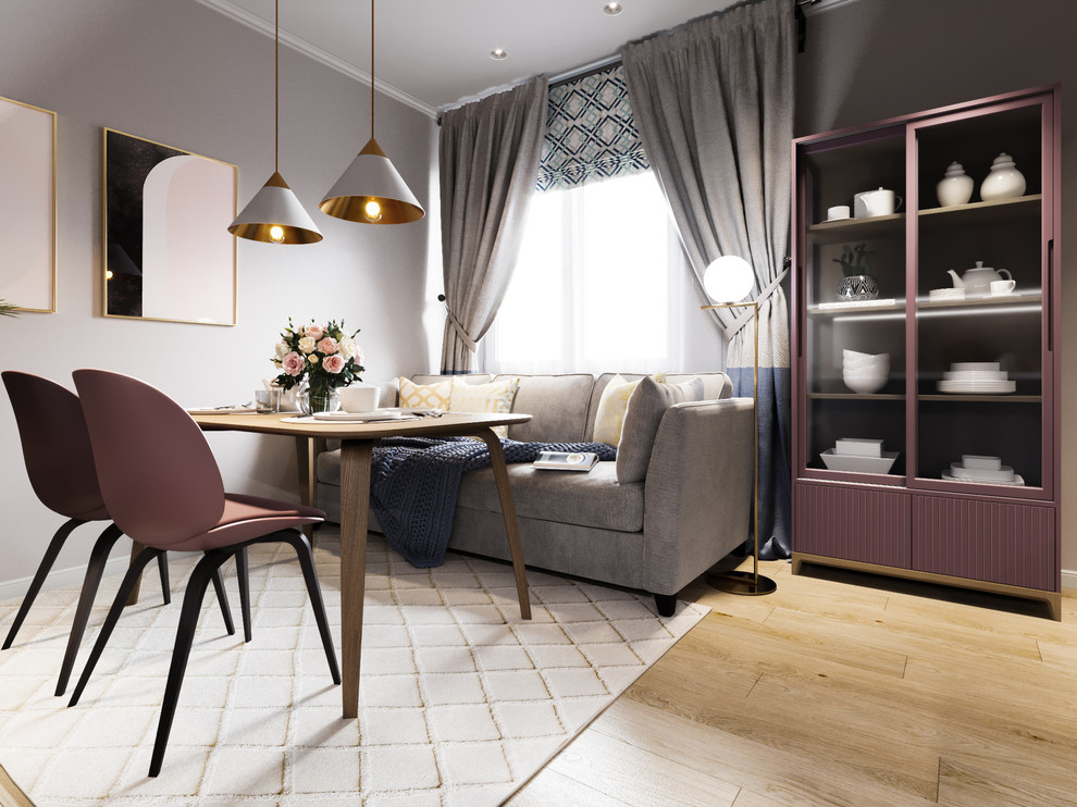 Обложка проекта: Однокомнатная квартира в ЖК Кремлевские звезды, СПб