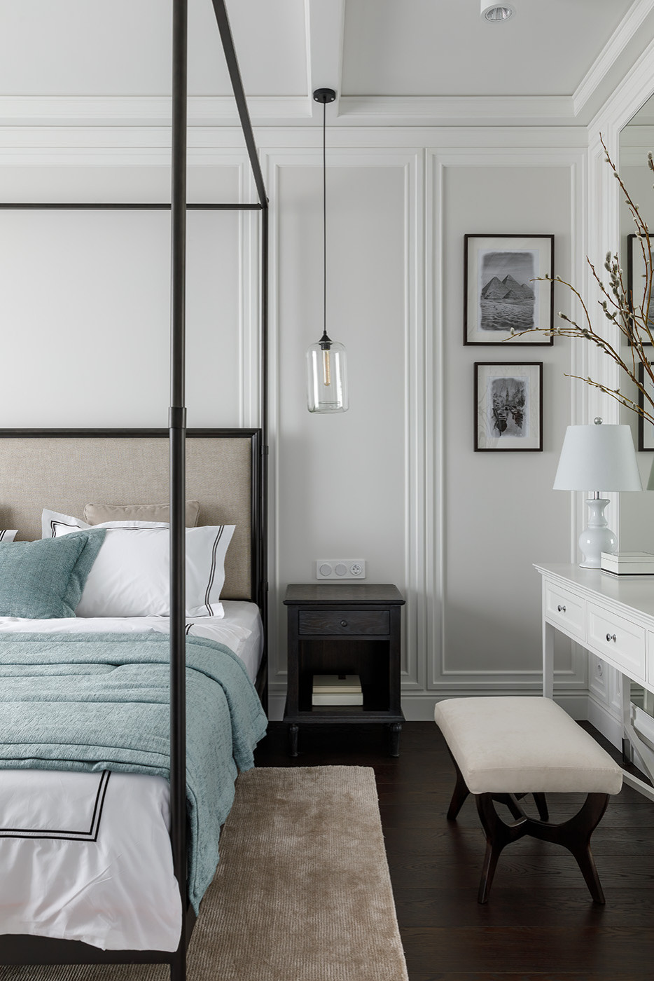 Реализованный проект квартиры 240м², ЖК Смольный проспект