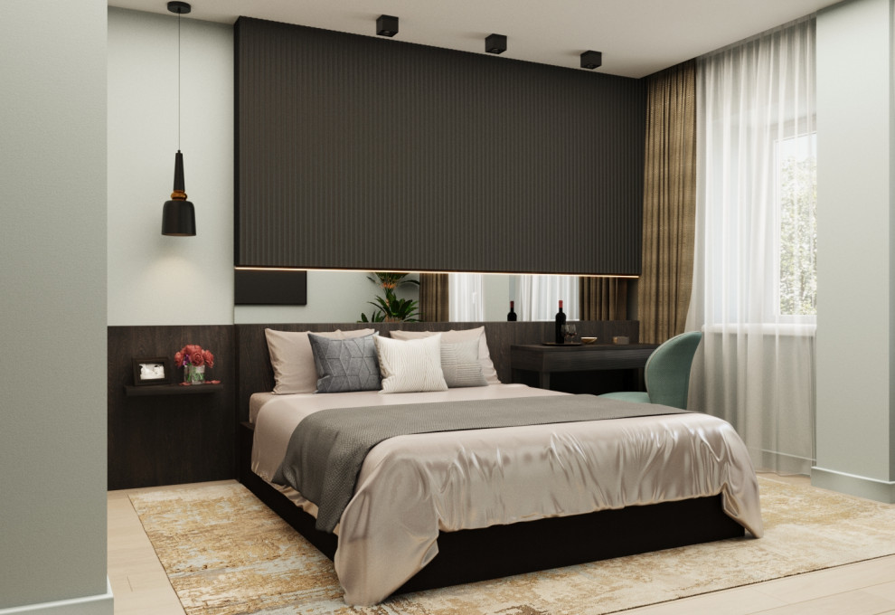 Спальня в ЖК Взлетный