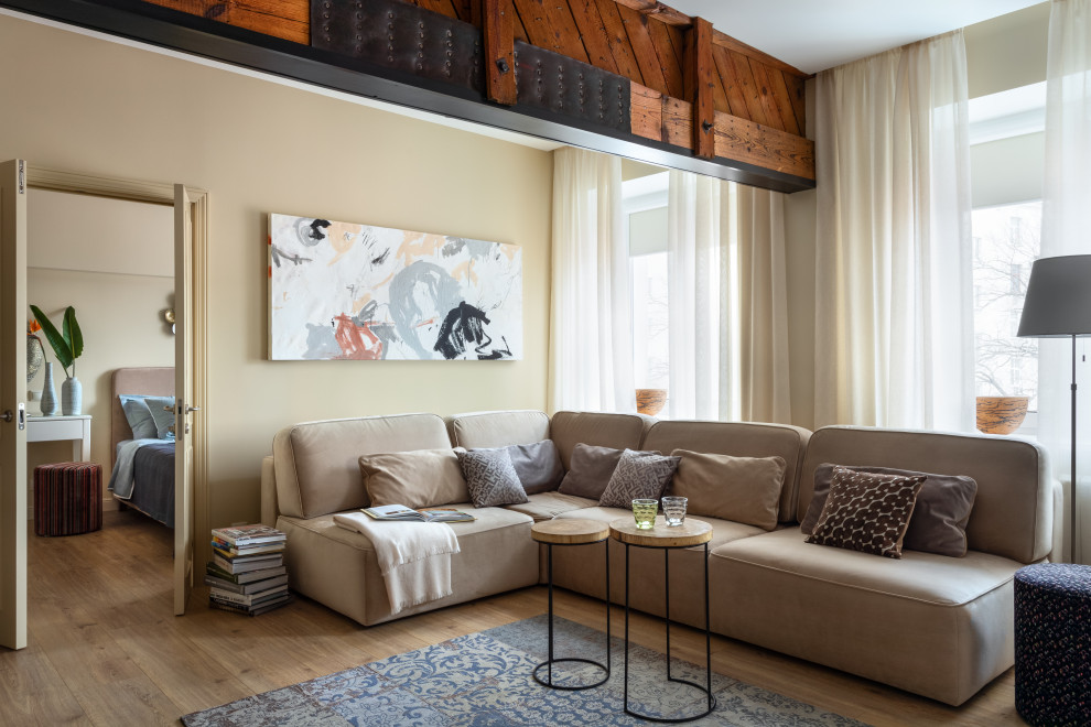 Реализация двухкомнатной квартиры в Малом Гнездниковском переулке.