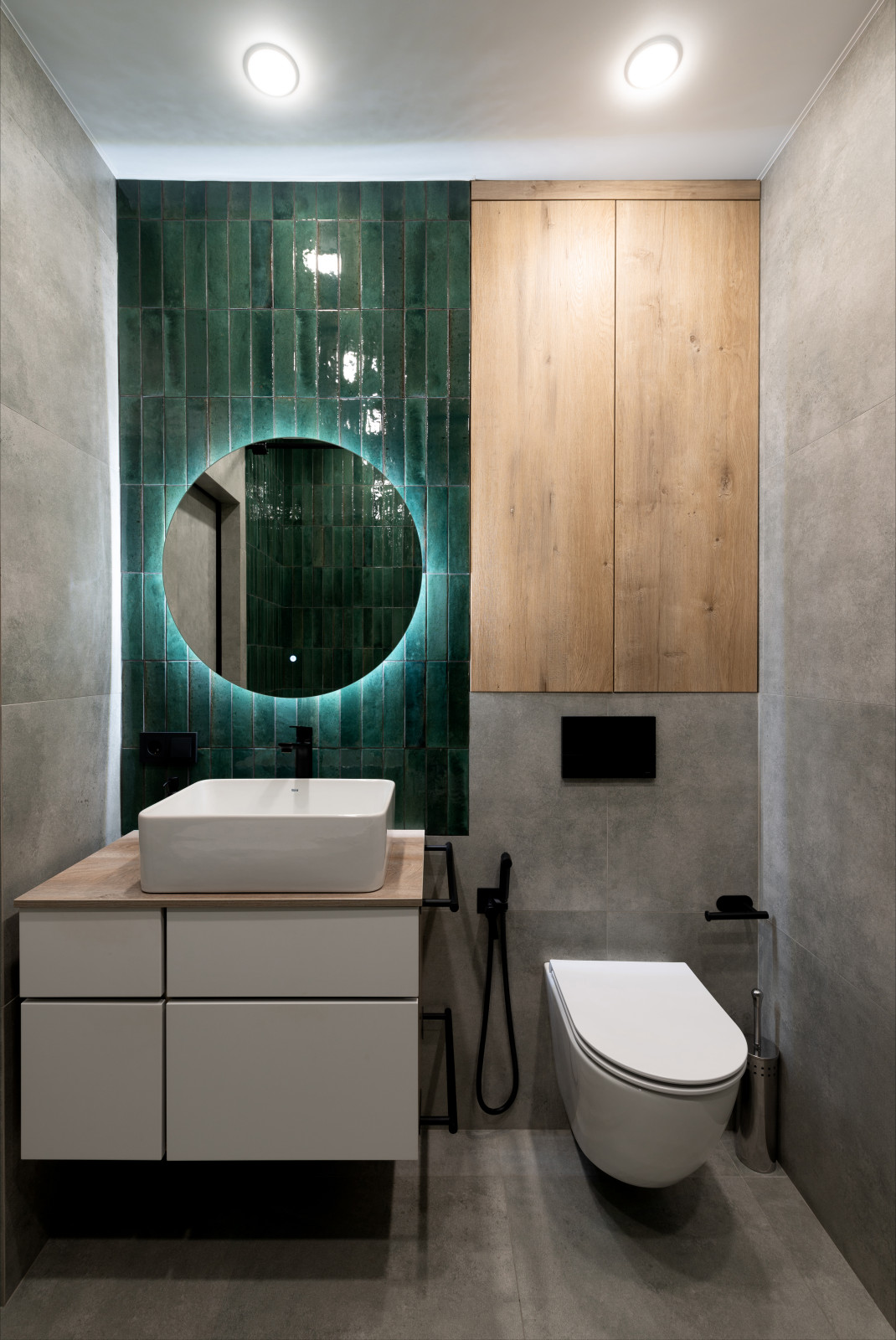 Реализованный проект квартиры 40 м2