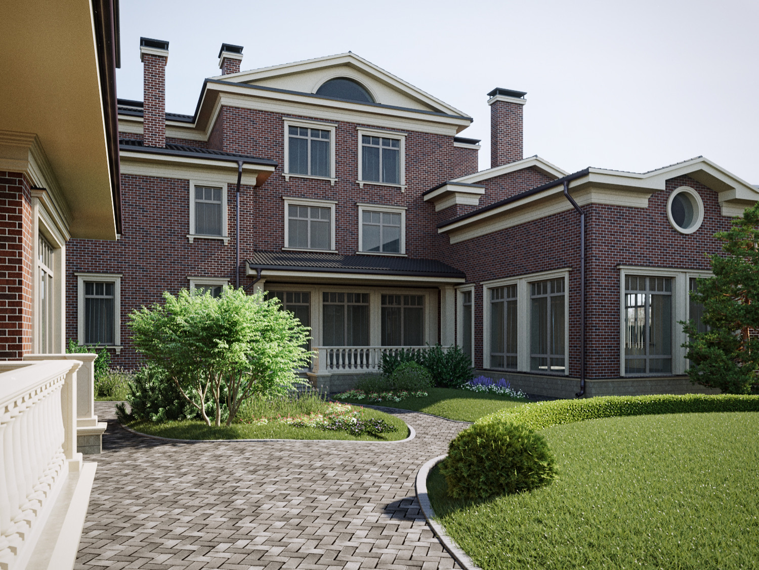 Сад в английском стиле