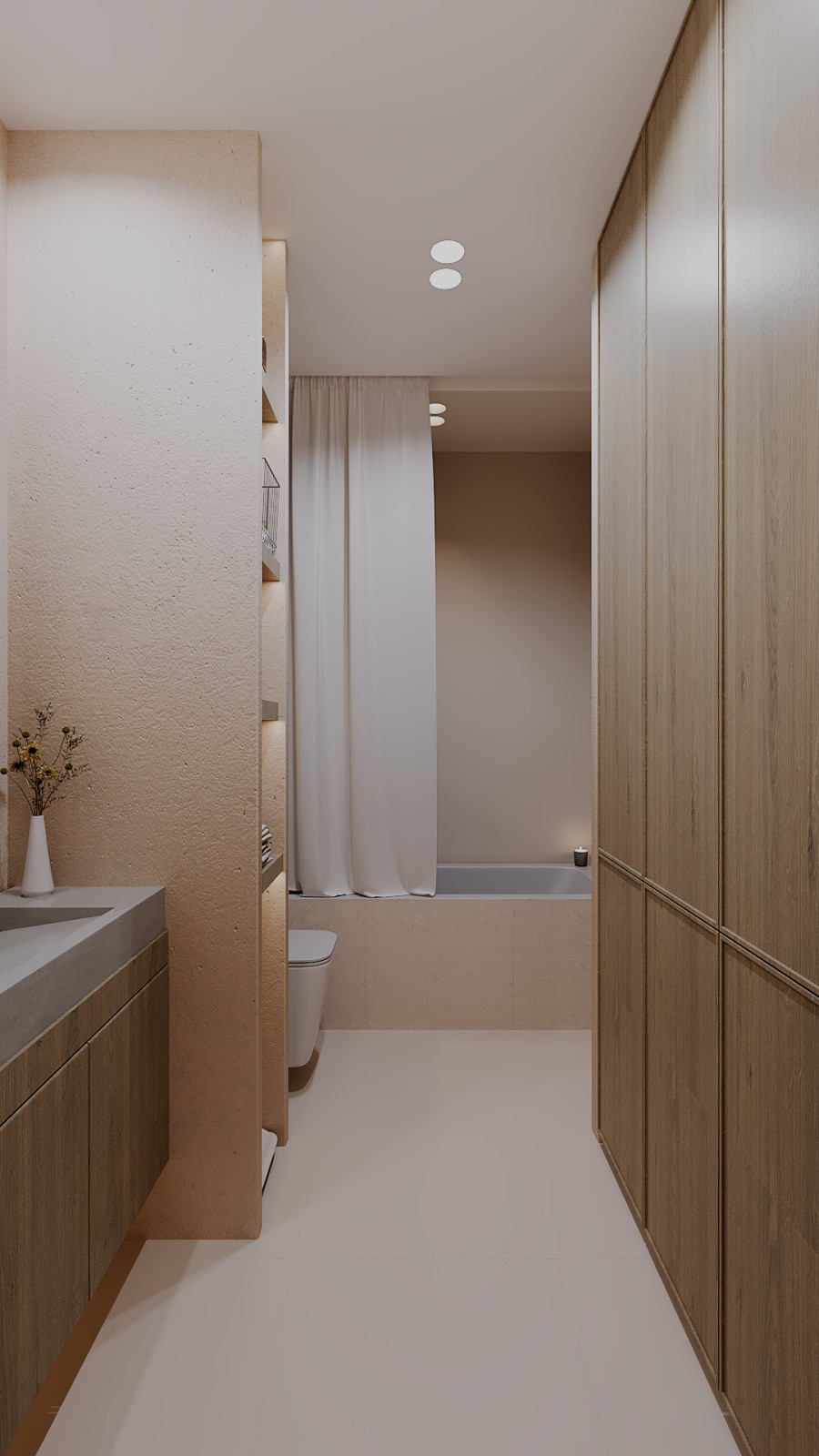 Дизайн-проект трехкомнатной квартиры 90 м2